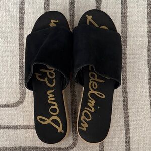 Sam Edelman Black Slide Sandals
